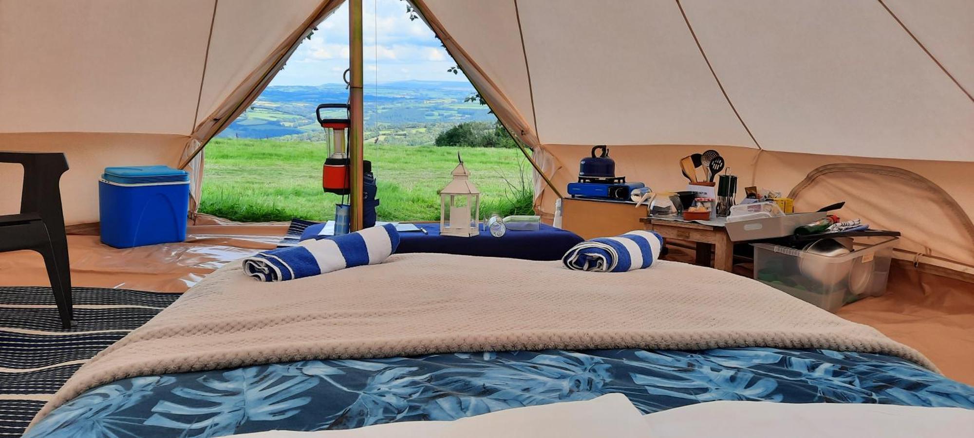 Summit Camping Kit Hill Cornwall Panoramic Views Grass Pitch From 15Pn Or Bella Bell Tent 75Pn Callington Exterior photo